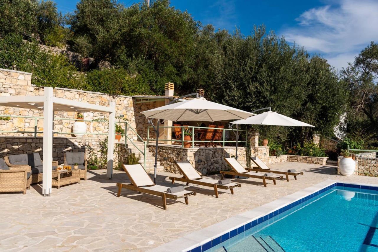 Loggos View House Villa Mastoratika Eksteriør billede