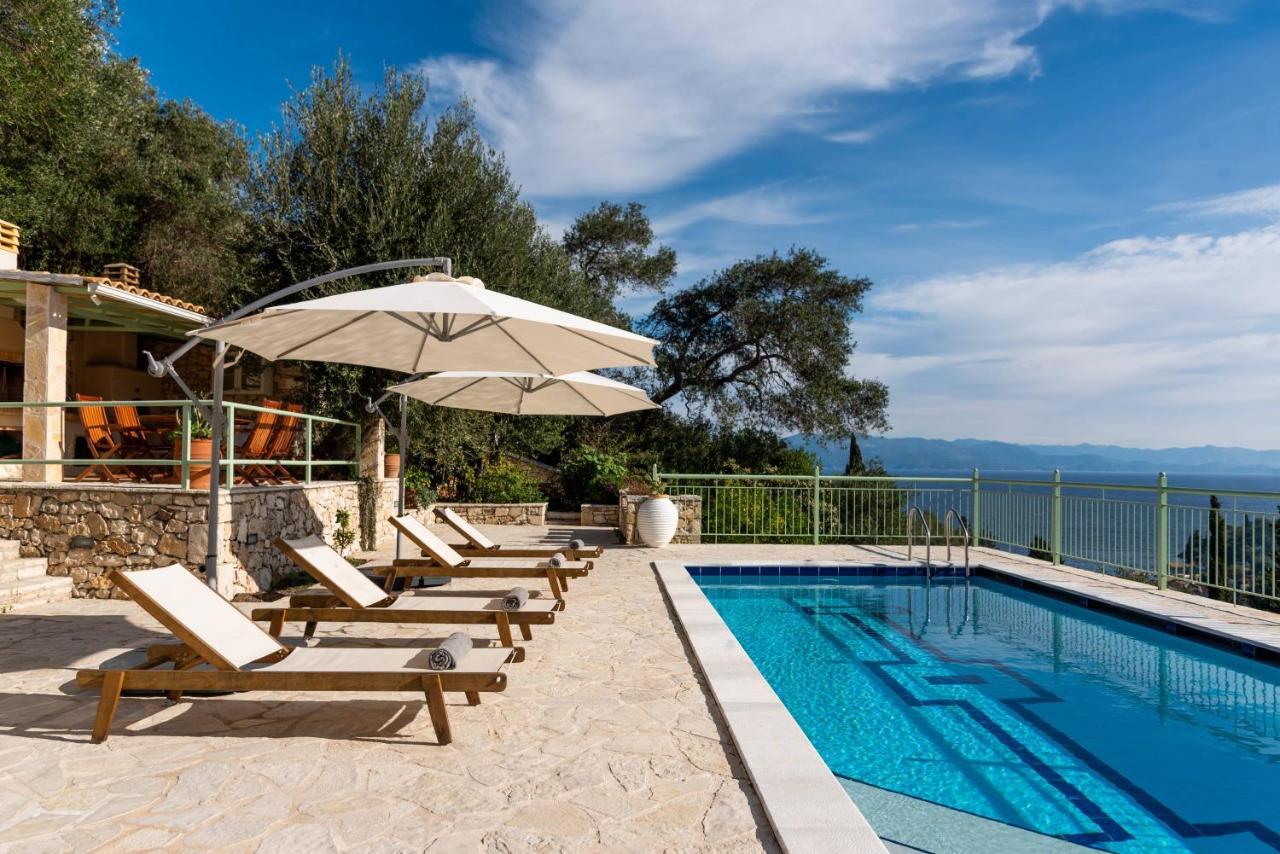 Loggos View House Villa Mastoratika Eksteriør billede