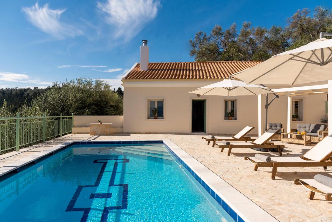 Loggos View House Villa Mastoratika Eksteriør billede